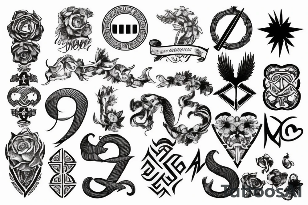 german symbol tattoo idea