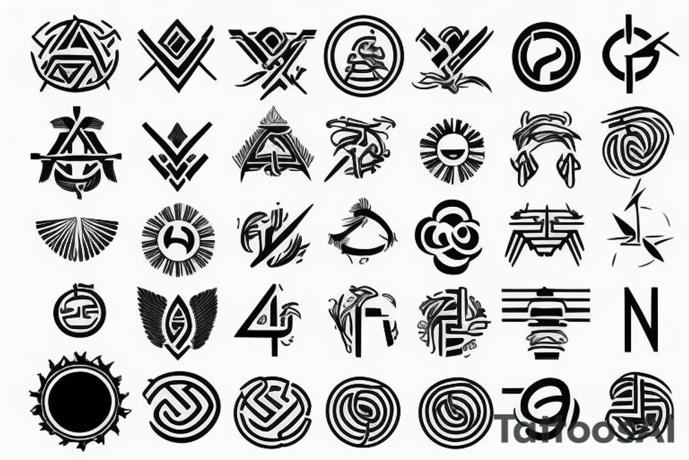 german symbol tattoo idea