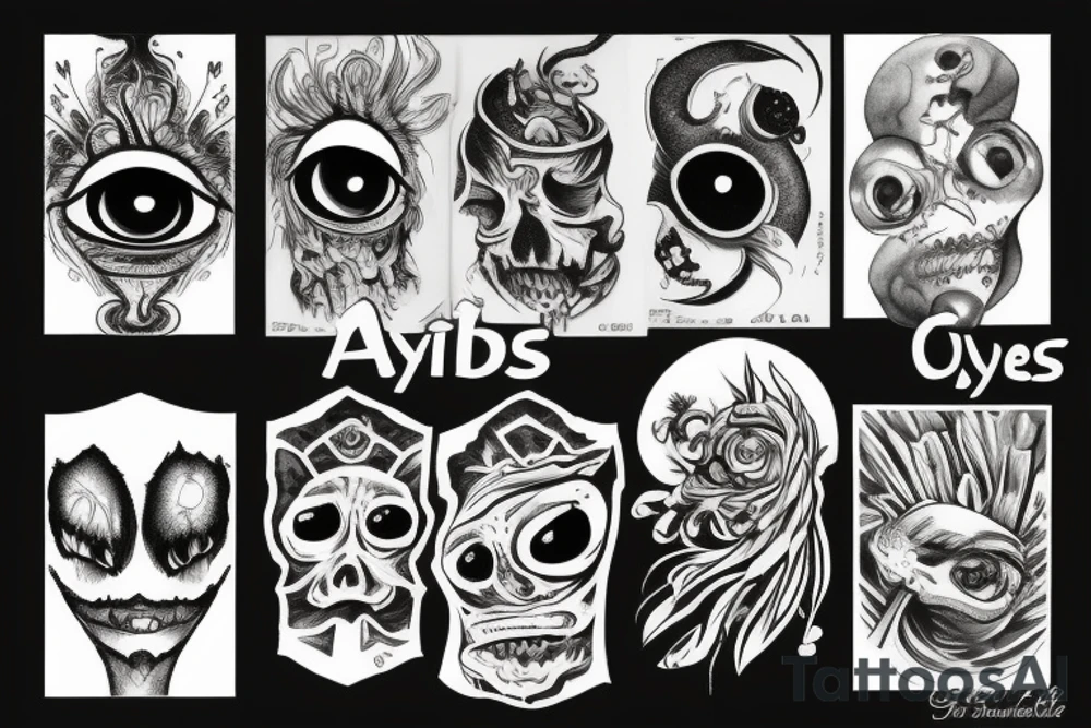 Abyss, chronic, eye's tattoo idea