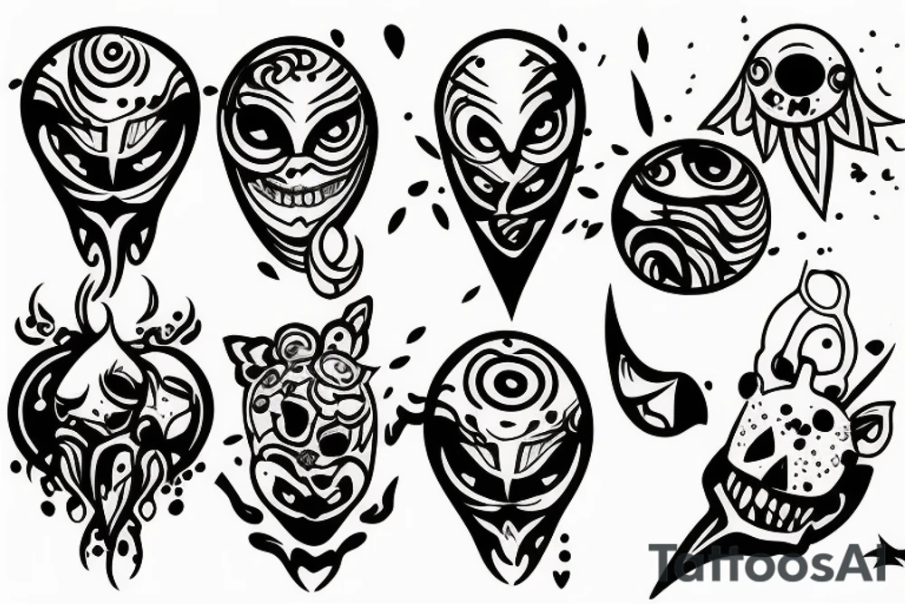 Abyss eye's tattoo idea