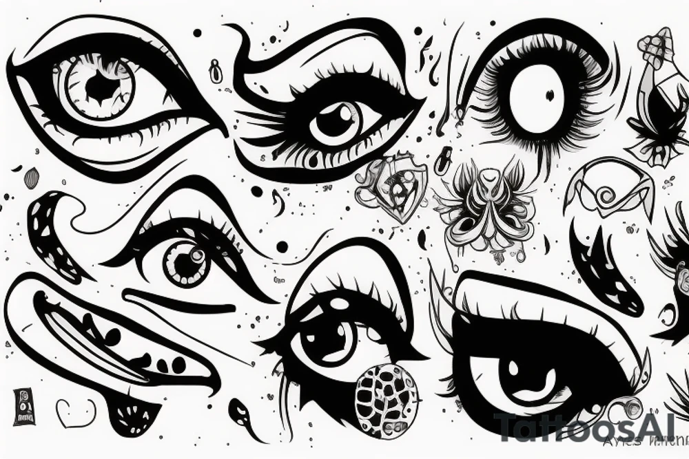 Abyss eye's tattoo idea