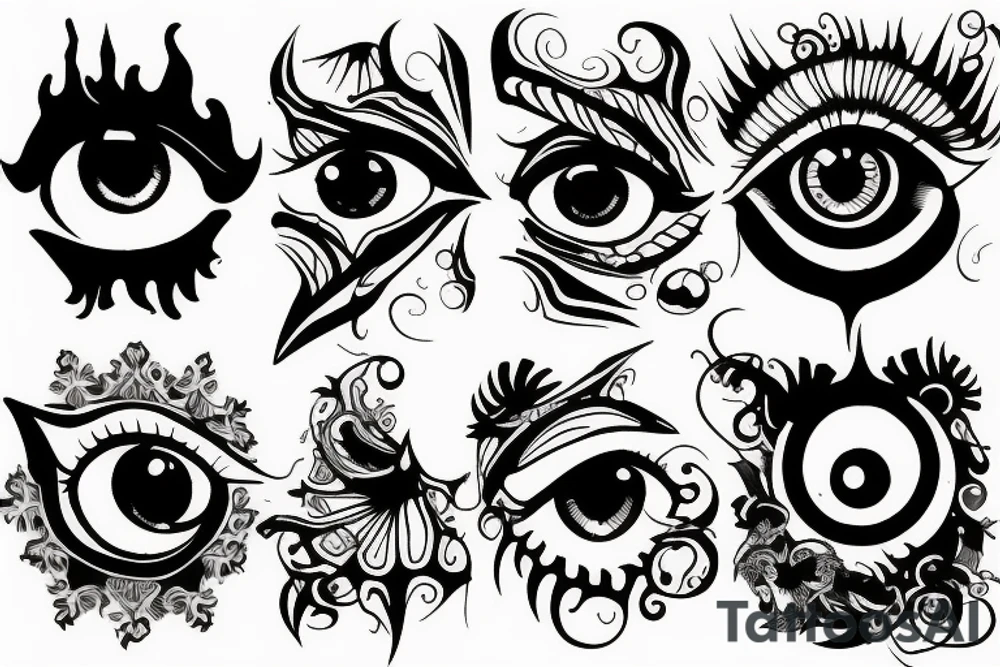 Abyss eye's tattoo idea