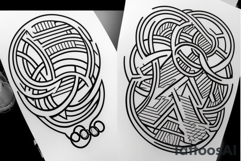 Sydney, Athens, Singapore. Olympic rings tattoo idea