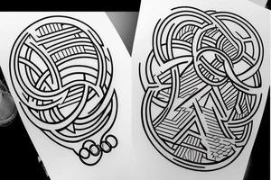 Sydney, Athens, Singapore. Olympic rings tattoo idea