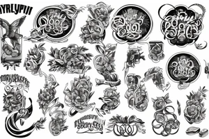 Sydney, Athens, Singapore, Olympics tattoo idea
