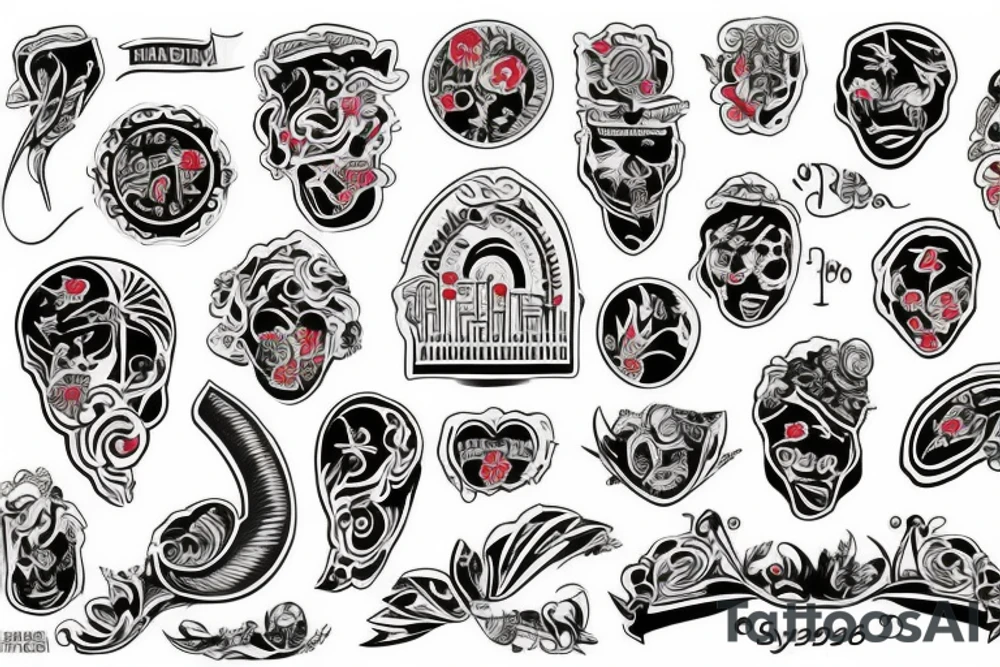 Sydney, Athens, Singapore, Olympics tattoo idea