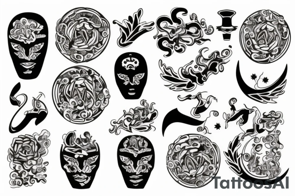 Sydney, Athens, Singapore, Olympics tattoo idea