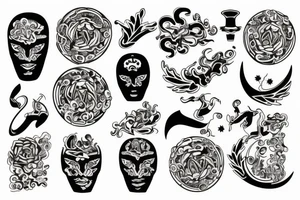 Sydney, Athens, Singapore, Olympics tattoo idea