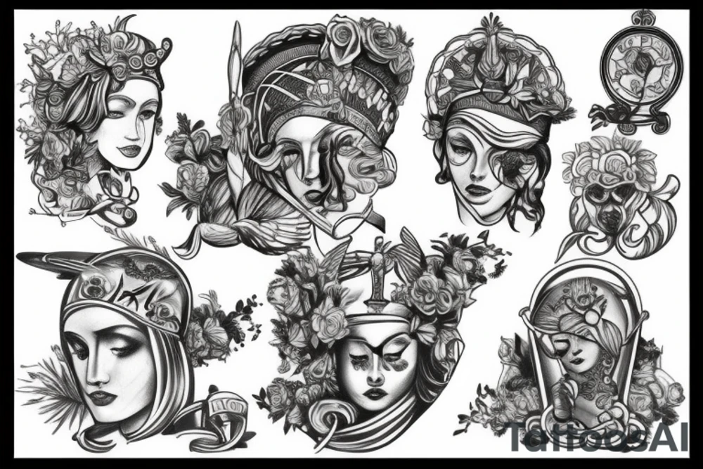Athena tattoo idea