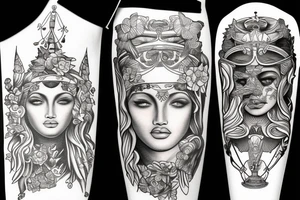 Athena tattoo idea