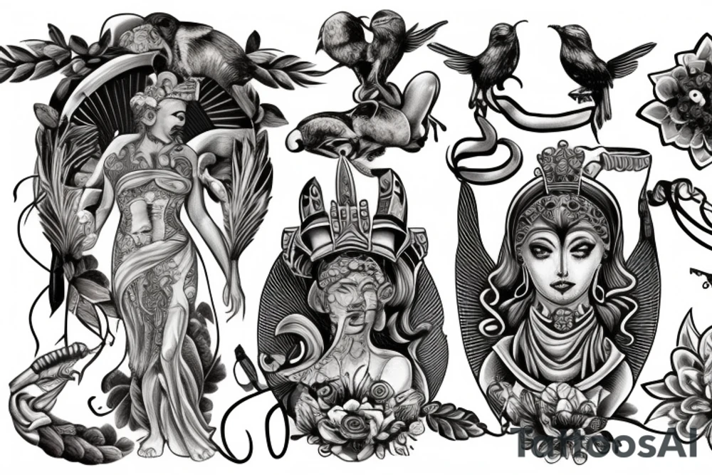 Athena tattoo idea