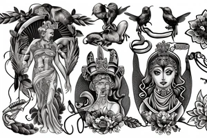 Athena tattoo idea