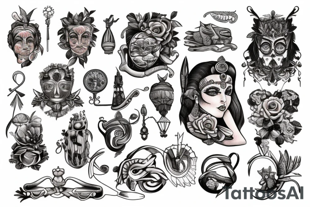 Athena tattoo idea