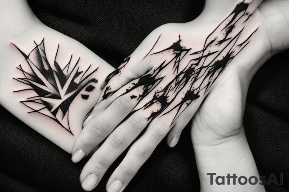 a hand holding 3 matches burning tattoo idea
