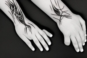 a hand holding 3 matches burning tattoo idea