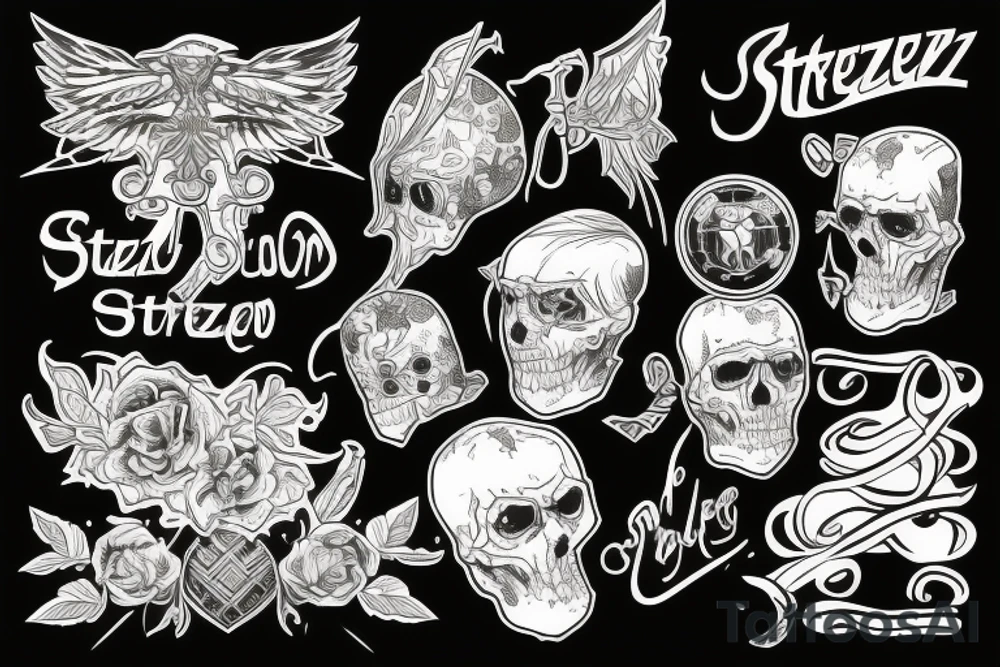 streichhölzer tattoo idea