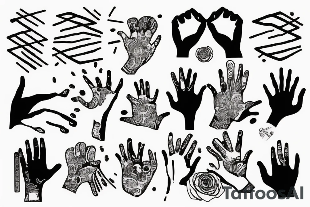 Holding hands tattoo idea