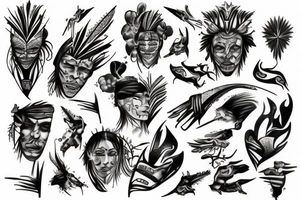 iroquois tattoo idea