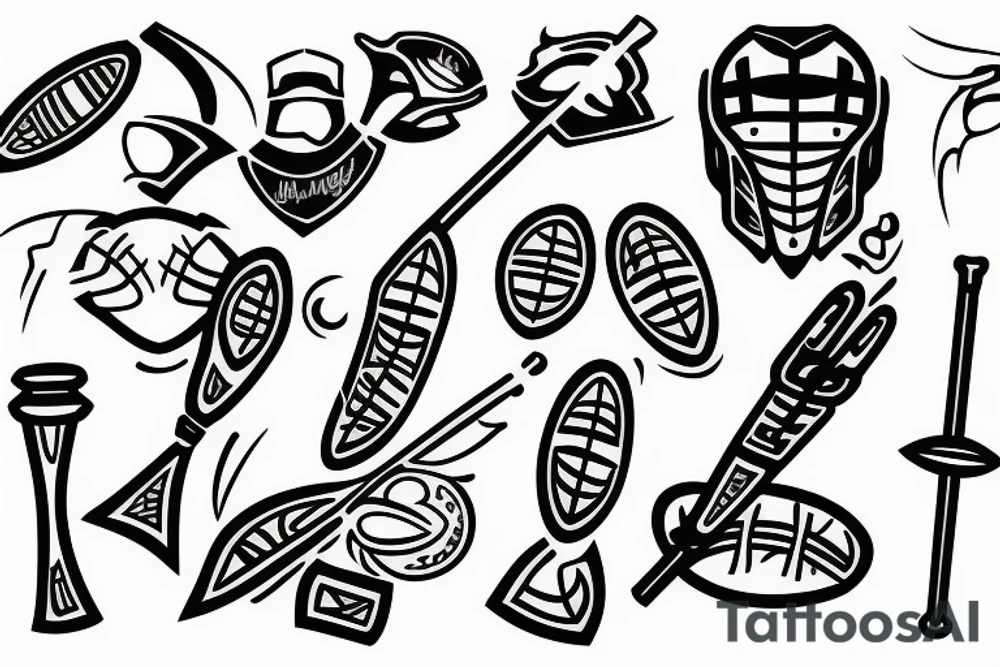 lacrosse tattoo idea