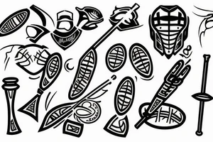 lacrosse tattoo idea