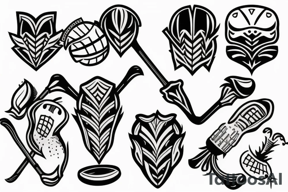 lacrosse tattoo idea