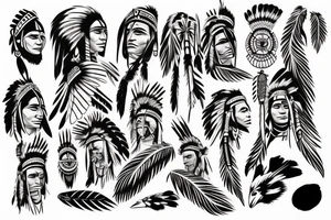 native american tattoo idea