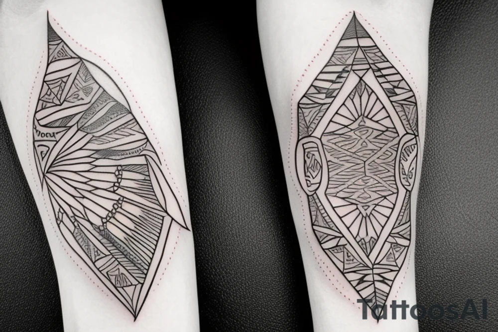 native american woman tattoo idea