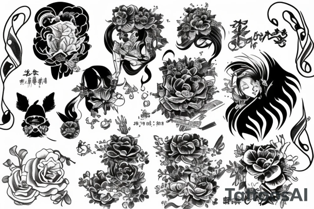 深田えいみ tattoo idea
