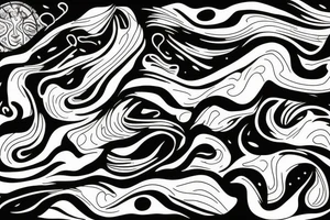 Northern lights tattoo idea