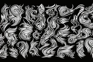 Northern lights tattoo idea
