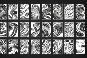 Northern lights tattoo idea