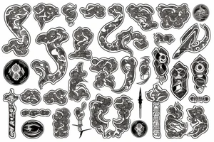 rod of asclepius tattoo idea