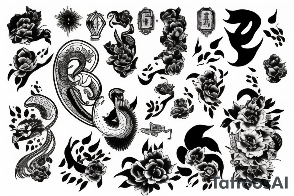 qiling tattoo idea