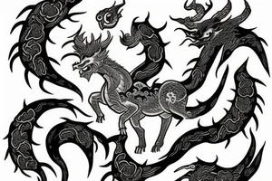 qilin tattoo idea