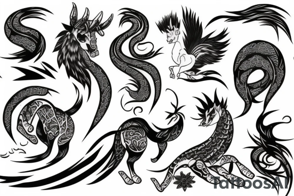 kirin tattoo idea