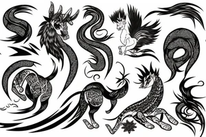 kirin tattoo idea