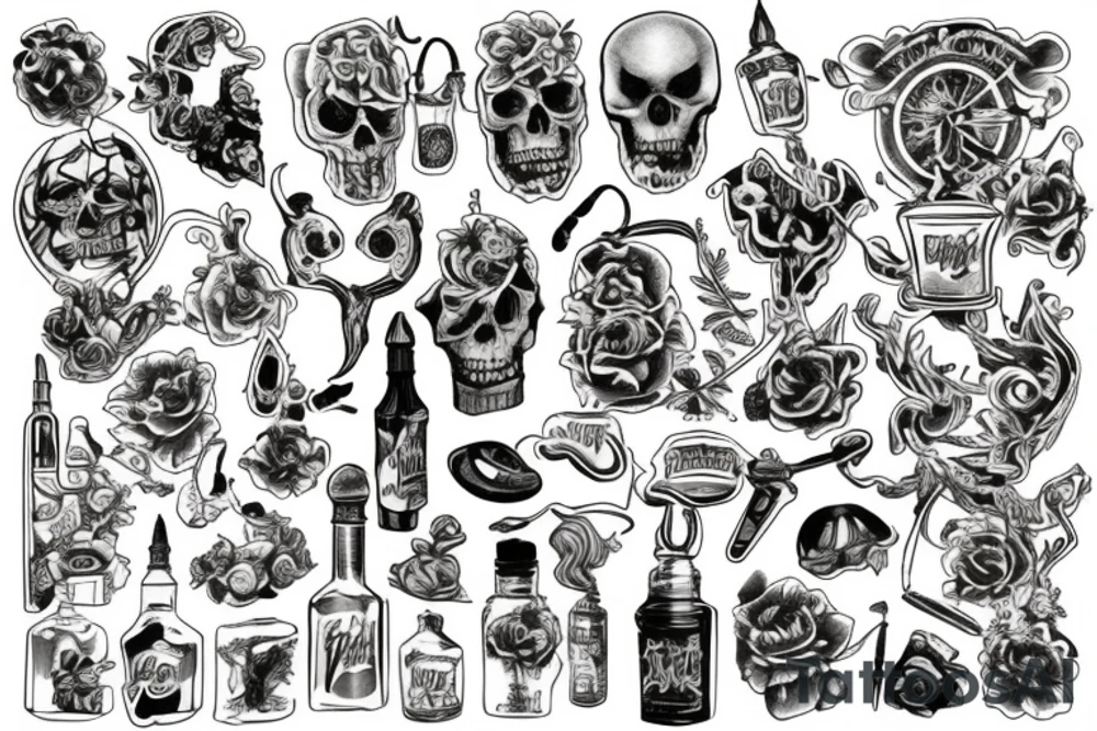 Poison elixir tattoo idea