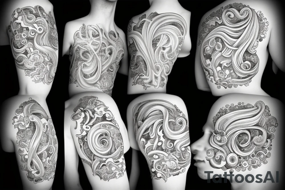 White horse tattoo idea
