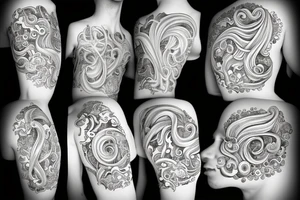 White horse tattoo idea