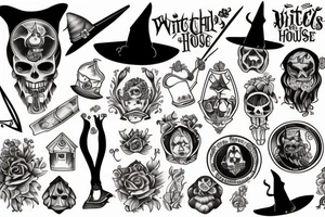 Witch’s house tattoo idea