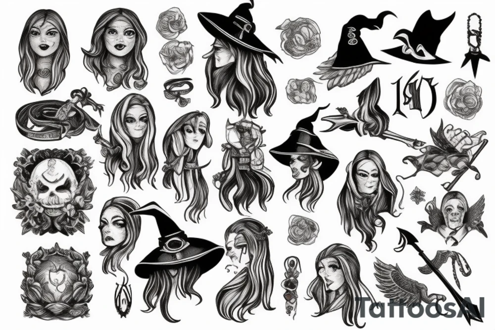 Witch’s skuld tattoo idea