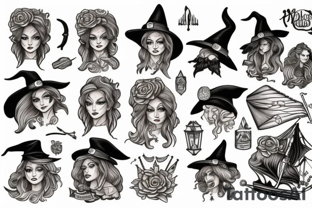 Witch’s skuld tattoo idea