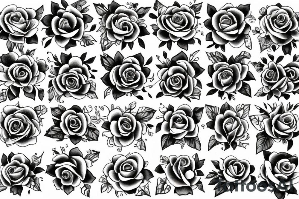 Roses tattoo idea