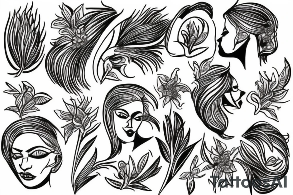 Lavender tattoo idea