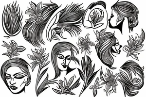 Lavender tattoo idea