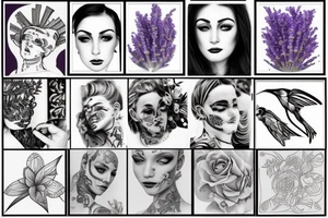 Lavender tattoo idea