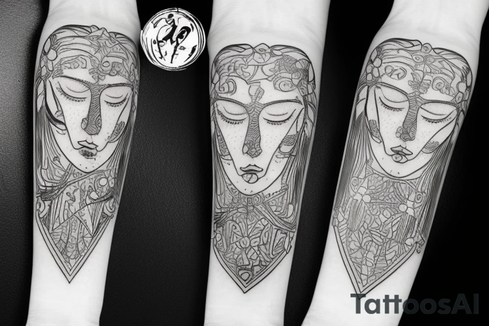 Love spell tattoo idea