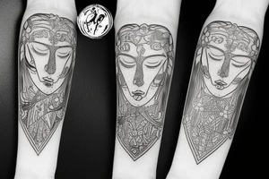 Love spell tattoo idea