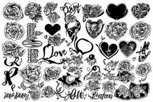 Love letter tattoo idea