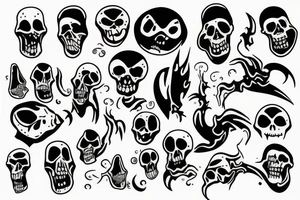 Ghost tattoo idea